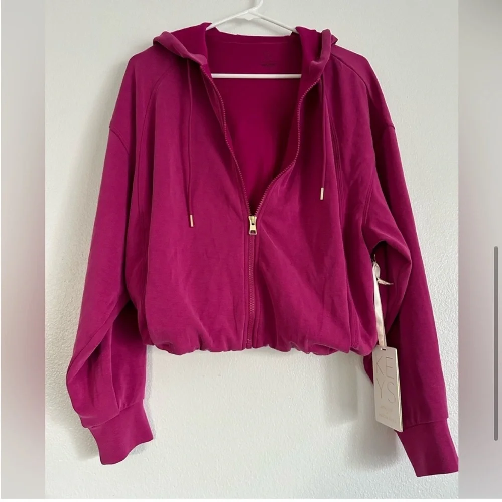 Athleta Alicia Keys Women's fuchsia
Pink hoodie - Picture 4 of 9